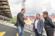 "Daugavas" stadions: izbīdāmais jumts nodots ekspluatācijā - 17