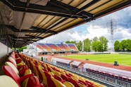 "Daugavas" stadions: izbīdāmais jumts nodots ekspluatācijā - 34