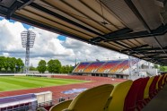 "Daugavas" stadions: izbīdāmais jumts nodots ekspluatācijā - 40