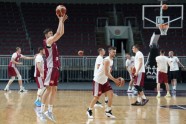 Basketbols, Latvijas basketbola izlase: treniņš (16. jūnijs) - 24