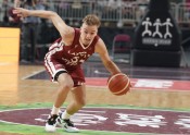 Basketbols, pārbaudes spēle: Latvija - Lietuva