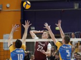 Volejbols, pārbaudes spēle: Latvija - Ukraina