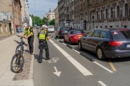 Mēneša laikā Rīgas centrā velopatruļas fiksē vairāk nekā 400 pārkāpumus - 10