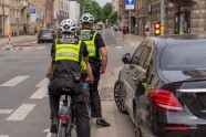 Mēneša laikā Rīgas centrā velopatruļas fiksē vairāk nekā 400 pārkāpumus - 16