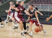 Latvijas basketbola izlase, treniņš (15.08.2022.) - 15