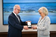 Somijas vēstniecei Latvijā pasniedz Triju Zvaigžņu ordeni - 8
