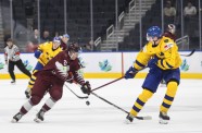 Hokejs, pasaules U-20 čempionāts: Latvija - Zviedrija - 1