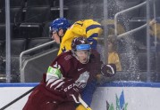 Hokejs, pasaules U-20 čempionāts: Latvija - Zviedrija - 3