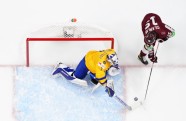 Hokejs, pasaules U-20 čempionāts: Latvija - Zviedrija - 6