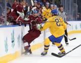Hokejs, pasaules U-20 čempionāts: Latvija - Zviedrija - 13