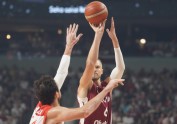 Basketbols, Pasaules kausa atlase: Latvija - Turcija - 41