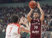 Basketbols, Pasaules kausa atlase: Latvija - Turcija - 56