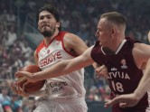 Basketbols, Pasaules kausa atlase: Latvija - Turcija - 82