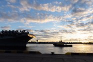 Rīgas ostā ieradies ASV Jūras spēku desantkuģis “USS Kearsarge” - 17