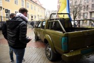 Pie Latvijas Kara muzeja apskatāms Ukrainas kara auto - 5