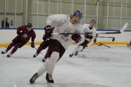 Hokejs, Latvijas izlases treniņš 2022. gada novembrī