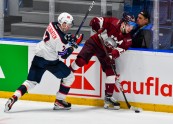 hokejs, pārbaudes spēle: Latvija - Norvēģija