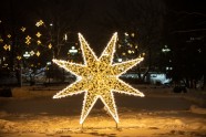 Rīgā atklāta lielākā Ziemassvētku gaismas taka Latvijā - 9