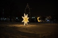 Rīgā atklāta lielākā Ziemassvētku gaismas taka Latvijā - 11