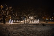 Rīgā atklāta lielākā Ziemassvētku gaismas taka Latvijā - 25