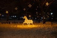 Rīgā atklāta lielākā Ziemassvētku gaismas taka Latvijā - 26