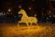 Rīgā atklāta lielākā Ziemassvētku gaismas taka Latvijā - 27