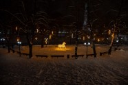 Rīgā atklāta lielākā Ziemassvētku gaismas taka Latvijā - 29