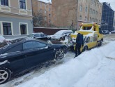 Rīgas pašvaldības policija evakuē automobiļus - 8