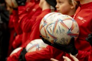 Futbols: Liepājas olimpiskā centra futbola halles atklāšana
