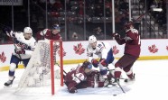 Hokejs, pasaules U-20 čempionāts: Latvija - ASV
