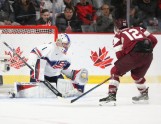 Hokejs, pasaules U-20 čempionāts: Latvija - ASV - 4
