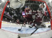 Hokejs, pasaules U-20 čempionāts: Latvija - ASV - 11