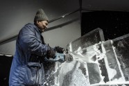 Ledus skulptūru veidošana Jelgavā 2023 - 2