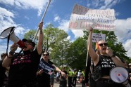 ASV protesti pret "Roe v. Wade" atcelšanu