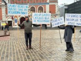 Пикет РСЛ против переименования улицы Маскавас - 3