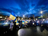 Gaismas gājiens Ukrainas atbalstam 2024