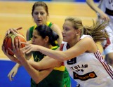 Latvijas sieviešu basketbola izlase pret Lietuvu