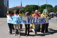 Flashmobs Rīgā / Флэш-моб в Риге