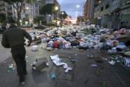 Atkritumi Itālijas ielās
