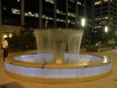 Fountain at Wall Street New York