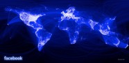 Карта мира от Facebook