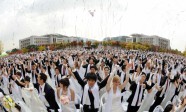 Массовая свадьба в Корее