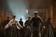 Skats no Nacionālā teātra uzveduma "Vadonis". Foto: Gunārs Janaitis