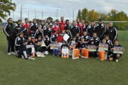 SOS bērnu ciematu bērni ciemos pie Latvijas futbola izlases