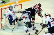 KHL spēle hokejā: Rīgas "Dinamo" pret Novosibirskas "Sibirj".