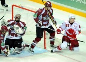 KHL spēle hokejā: Rīgas "Dinamo" pret Maskavas "Spartak"
