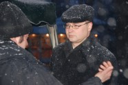 Dombrovskis tiekas ar "telšu pilsētiņas" iemītniekiem - 2