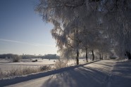 Nāk ziema izgleznot Latviju