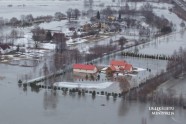 Plūdu situācija Jelgavas apkaimē 