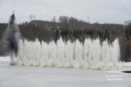 Ledus spridzināšana pie Pļaviņām - 55